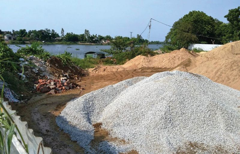 Cát đá xây dựng