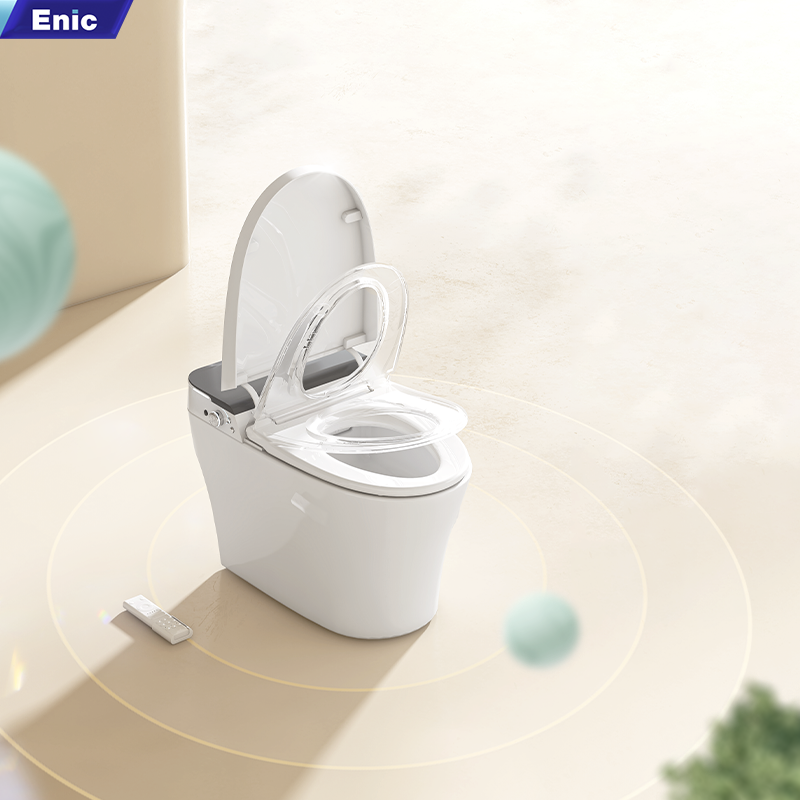 Giải đáp bồn cầu Enic có tốt không? Những đặc điểm nổi bật làm nên chất lượng của sản phẩm 3 Bồn cầu Enic Hoạt động bằng cảm biến nhạy bén