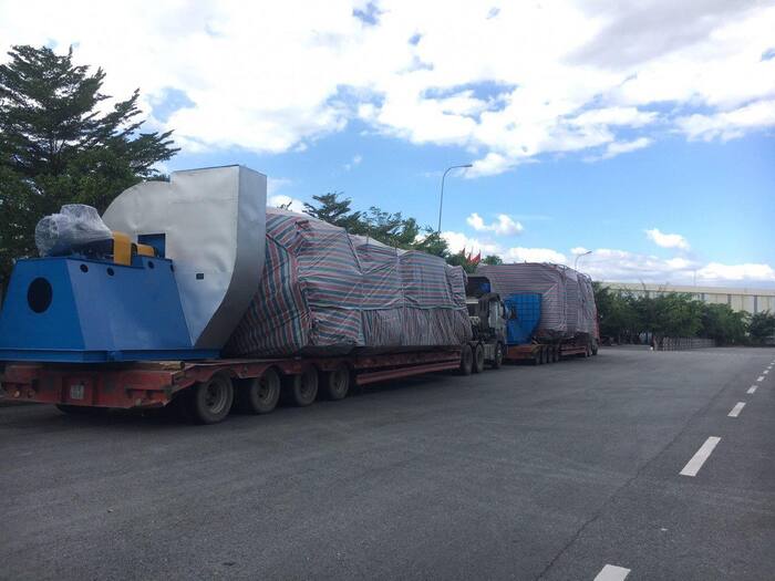 Dịch vụ chành xe vận chuyển hàng kích thước lớn tại Vận Tải Thái Hùng được khách hàng lựa chọn 